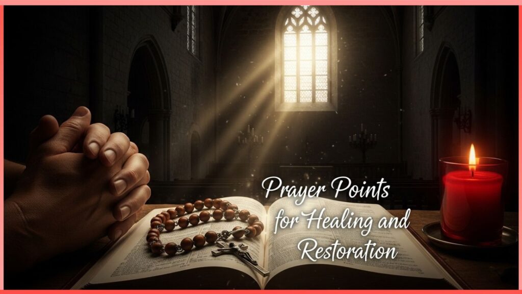 Prayer Points for Healing 