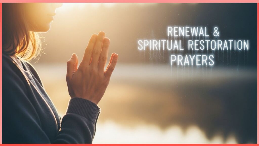 Spiritual Restoration Prayers