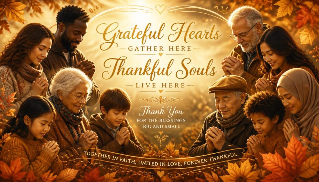 Prayers of Thanksgiving and Gratitude