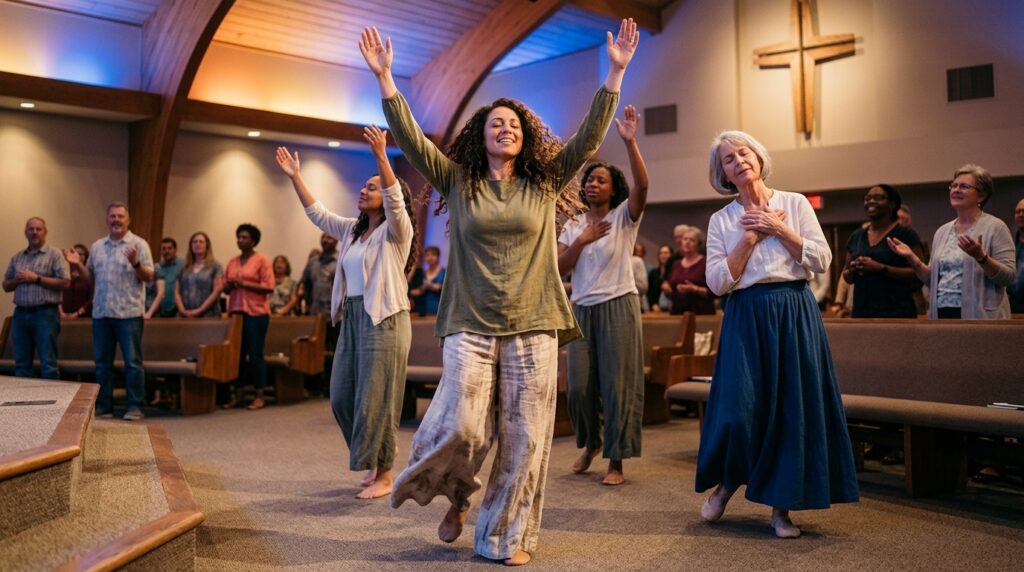 Dancing as Worship Before the Lord
