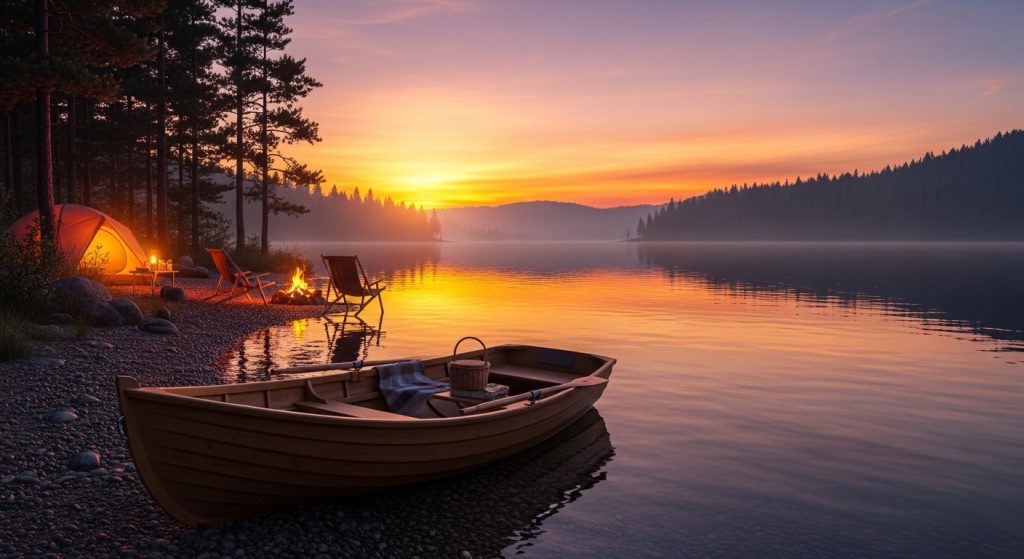 Sunset and Evening Rest