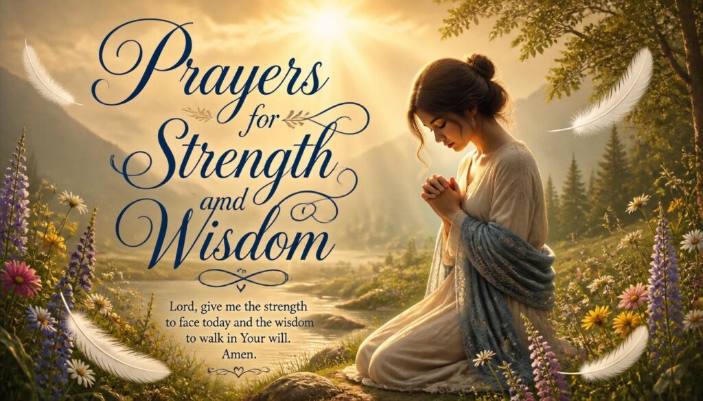 Prayers for Strength and Wisdom