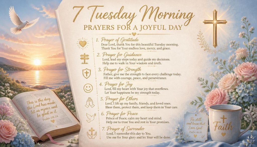 Tuesday Morning Prayers