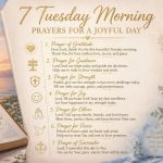 Tuesday Morning Prayers