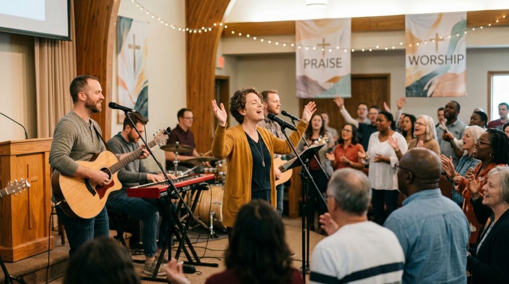 God's Presence with Music