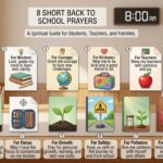 Back to school prayers