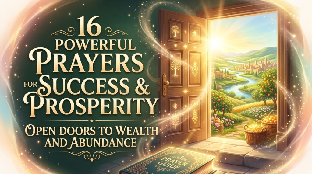 Powerful Prayers for Success and Prosperity