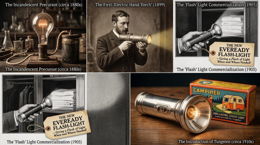 flashlight invention